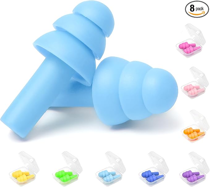 Earplugs for Sleeping Noise Cancelling, Reusable Ear Plugs– Super Soft by Unknown