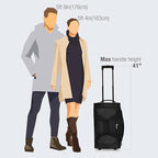 Pacific Gear Rolling Duffel Bag - Image 6
