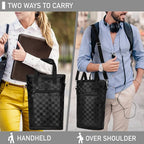 opux Two Bottle Wine Bag Carrier Tote, Insulated Leakproof 2 Bottle Wine Cooler - Image 7