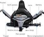 CADeN Camera Bag Sling Backpack Camera Case Waterproof - Image 4