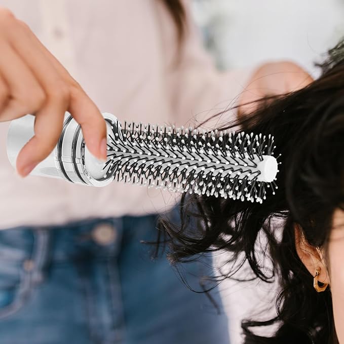 Luxshiny Portable Curly Hair Comb - Retractable Hair Brush for Travel & Hairdressing Mini Brush for Women Stylish Design Perfect for Straightening & Curling