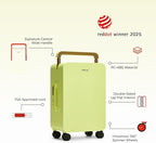 TUPLUS 20” Carry-On Hardside Luggage Lightweight ABS Travel Suitcase - Image 2