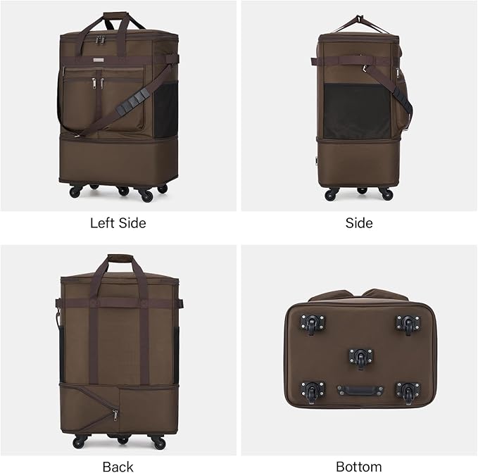 MILADA Expandable Luggage Bags for Travel Foldable Suitcase - Image 9