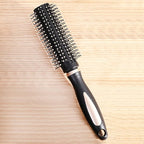 Anti-Static Hair Brushes for Men and Women Adults and Kids Nylon Bristle Pins Massage Brush Blow Dry Detangle Hairbrush Comb for All Hair Types Styling Wet or Dry - Round