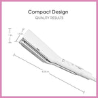 Conair 2-in-1 Travel and Flat Mini Iron for Clothes, Hair Straightener