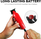 Supreme Trimmer Vader ST3778 – Professional Cordless Barber Liner | 210 Min Runtime, 7000 RPM Motor, Zero Gap DLC T-Blade, USB-C Fast Charging | Beard, Hair & Body