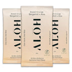 ALŌH Sweet Orange Bergamot + Aloe Sanitizing Hand Wipes by AL%C5%8CH