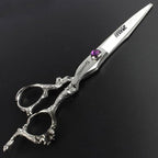 6/7/8/9 Inches Professional Hairdressing Scissors Set,Stainless Steel Hairdressing Scissors for Women & Men… (8 inch cutting scissors)
