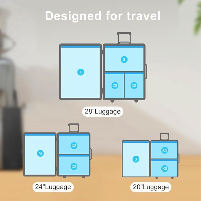 Vacuum Travel Bags Combo 6 Pack - Image 3