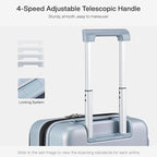 Hanke Grace Expandable Carry On Luggage - Image 9