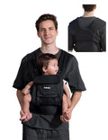BABELIO Baby Carrier Newborn to Toddler, Wide Shoulder Straps Ergonomic by BABELIO