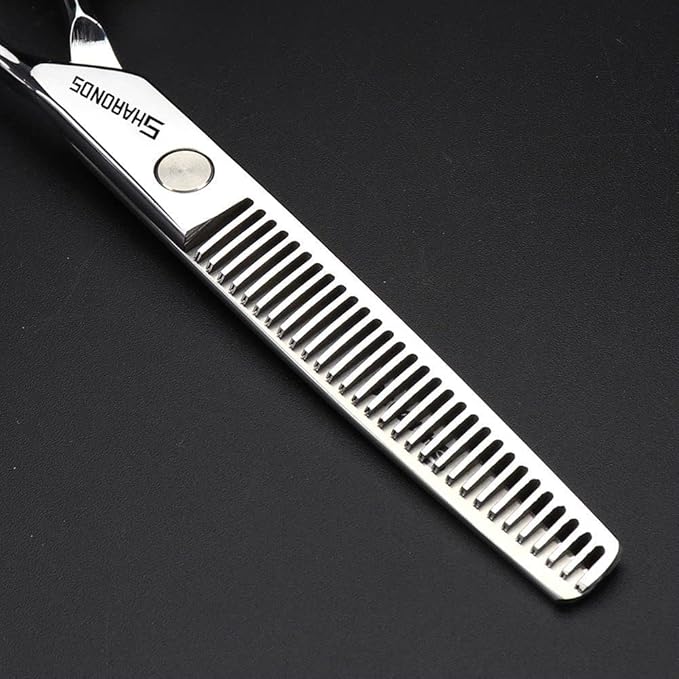 6/6.5 inch professional hair scissors hairdresser hair thinning scissors hairdressing tools barber scissors (6-inch 2pc-A)