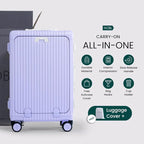 Nobl Travel Carry On Luggage, Noble Zipperless Aluminum Frame PC Hard Shell - Image 8
