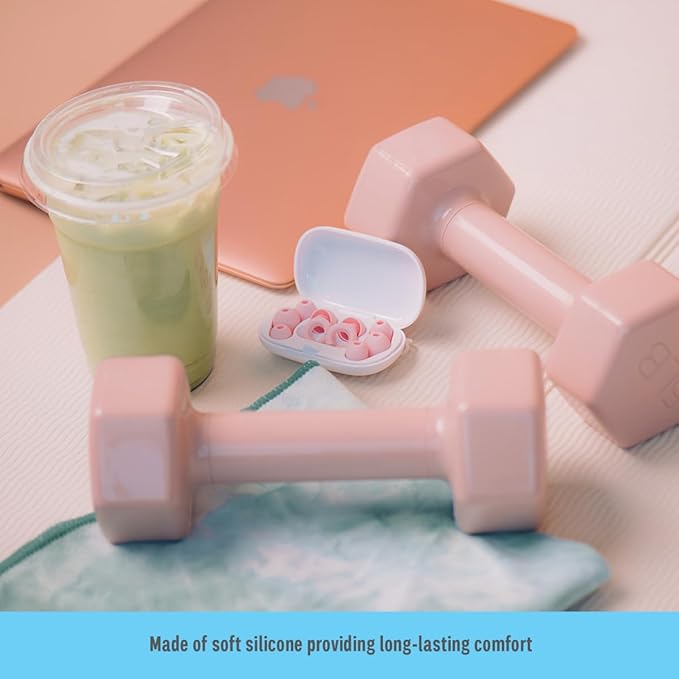 Ear Plugs, Reusable Soft Silicone Plugs - Image 3
