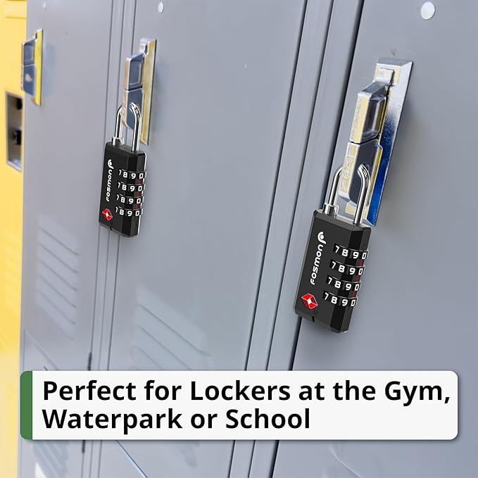 Fosmon TSA Approved Locks for Luggage/Suitcase - Image 7