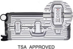 TRAVELKING All Aluminum Luggage Zipperless Hard Shell Suitcase - Image 5