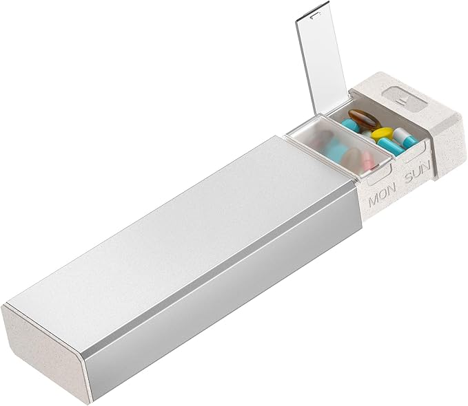 HEIYING 7 Days Pill Organizer by HEIYING