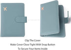 Melsbrinna Premium Leather Passport Holder Covers Case, Waterproof Rfid - Image 5