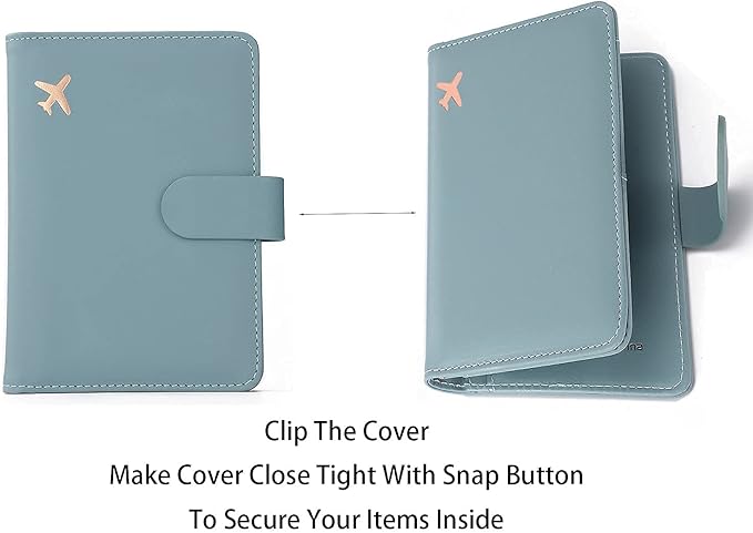 Melsbrinna Premium Leather Passport Holder Covers Case, Waterproof Rfid - Image 5