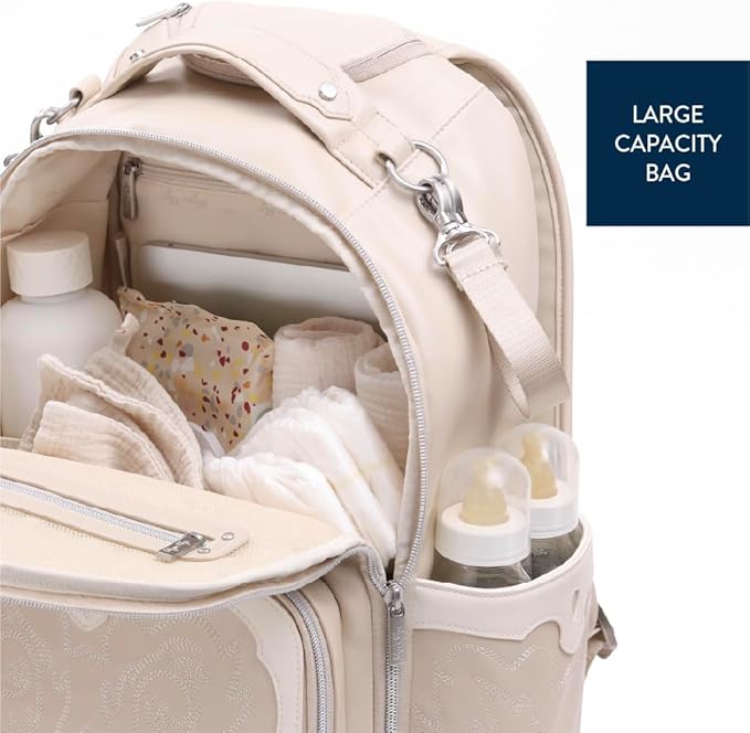 Itzy Ritzy Diaper Bag Backpack – Large Capacity Boss Plus Baby Backpack Diaper - Image 8