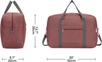 For United Airlines Foldable Carry on Bag 22x14x9 Travel Duffel Bag Packable - Image 4