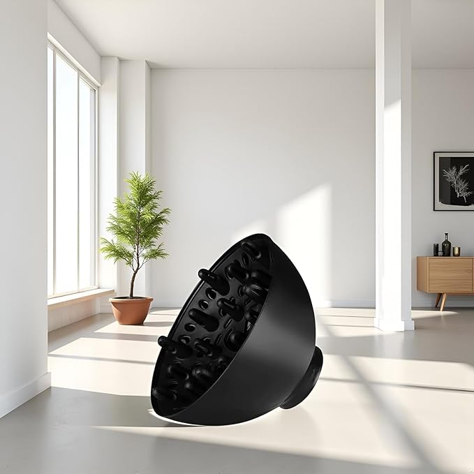 Universal Hair Dryer Diffuser Attachment for Curly Hair,Black Adaptable for Blow Dryers Diffuser Hair Universal for Curly Hair Care Dryer Diffusers Dryers and Styling Tools and Appliances Accessories