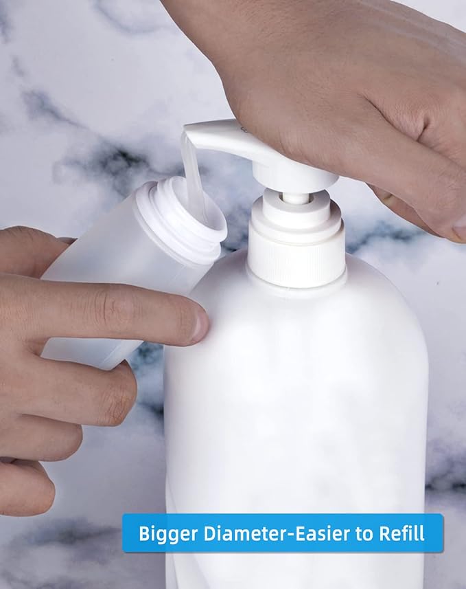 Silicone Travel Bottles for Toiletries TSA Approved Travel Size Containers Set - Image 4
