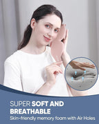 MZOO Sleep Eye Mask for Side Sleeper Men Women, Zero Eye Pressure 3D Sleeping - Image 5