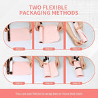 Oversize Large Silicone Heat Resistant Mat, 13.19" x 10.24" Professional Heat Mat for Curling Iron, Portable Vanity Decor Makeup Mat Cover for Travel Vanity Salon(Beige)