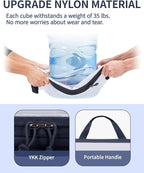 ECOHUB 6 Set Compression Packing Cubes, Lightweight Cruise Ship Vacation Travel - Image 2