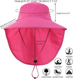 Home Prefer Outdoor UPF50+ Sun Hat Wide Brim Mesh Fishing Hat - Image 2
