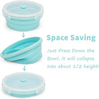 CARTINTS Silicone Collapsible Food Storage Containers-Prep/Storage Bowls - Image 5