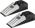 HOSOM 2 Pack Door Stop Alarm for Home & Travel Safety, 120dB Loud Siren Door by HOSOM