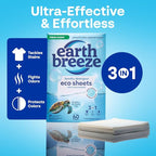 Earth Breeze Laundry Detergent Sheets Fresh Scent - Image 3