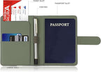 Melsbrinna Premium Leather Passport Holder Covers Case, Waterproof Rfid - Image 2
