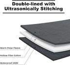 Outdoor Waterproof Blanket, Foldable Fleece Stadium Blanket - Image 5