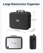 Luxtude Electronic Organizer Travel Case Large, Hard Case - Image 7