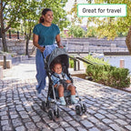 3D Mini Convenience Stroller (Slate Grey)