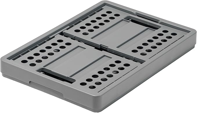 Clax® crate | folding box | basket | 48 qt | grey - Image 3