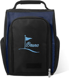 Embroidered Golf Shoe Bag Men Women Handle Strap Personalized Name Golf Shoes by ipetlive