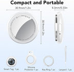 2025 New Air Tracker Tag-1 Pack, Replaceable Battery, Key Finder and Item - Image 6