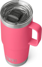YETI Rambler 20 oz Travel Mug, Stainless Steel, Vacuum Insulated by YETI