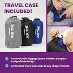 Cabeau Inflatable Travel Pillow – Air TNE – Adjustable, Lightweight, and - Image 7
