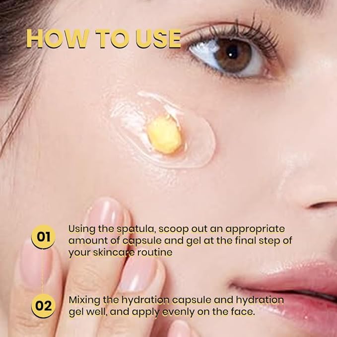 KOEC Deep Collagen Retinol Boosting Capsule Cream,Golden Capsule Face & Neck Moisturizer with Hyaluronic Acid for Firming & Hydratng & Smoothing,Anti Aging Day & Night Cream for All Skin 1.76 fl.oz