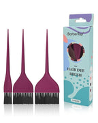 3 Pack Hair Color Brush Set - Professional Hair Dye Brush for Stylist, for Highlighting, Tint and Coloring Sections - Women Men Salon Use Home DIY Dyeing