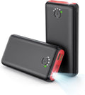 Portable Charger Power Bank 40000mah, USB C Fast Charging 22.5W External by RONEGN
