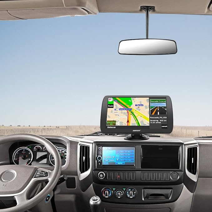 GPS Navigator for Car, 9 inch Touch Screen Car GPS, Support Voice Turn - Image 2