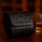 Genuine Napa Leather Watch Roll Travel Case - Image 3