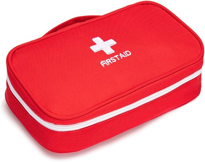 First Aid Bag Tote Empty Small First Aid Kit Bag Outdoor Travel Rescue Pouch - Image 4