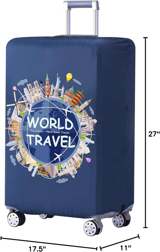 TRAVELKIN Luggage Covers For Suitcase Tsa Approved, Suitcase Cover Protector - Image 10
